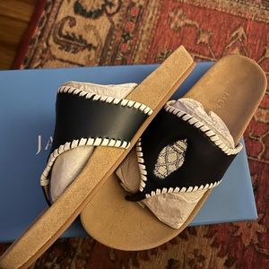 NWT Jack Rogers Ginger Jar boat sandals